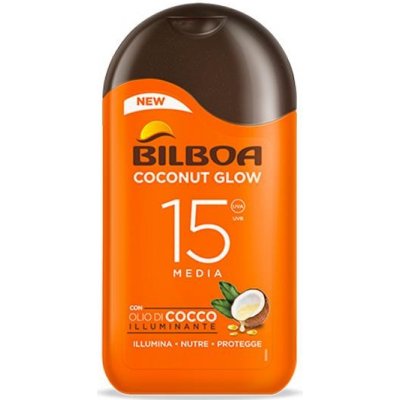 Bilboa Coconut Glow SPF15 opalovací mléko 200 ml