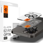 Spigen tR EZ Fit Optik Pro 2 Pack Black iPhone 14 Pro/iPhone 14 Pro Max AGL05205 – Zboží Živě