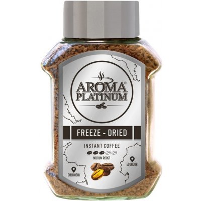 AROMA GOLD Instant Platinum sklo 100 g – Zboží Dáma