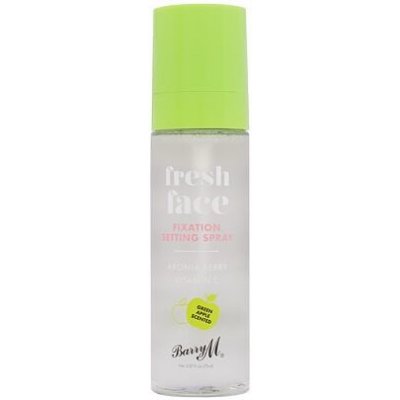 Barry M Fresh Face Fixation Setting Spray Green Apple fixační sprej s arónií, vitamínem c a jablečnou vůní 70 ml – Zbozi.Blesk.cz