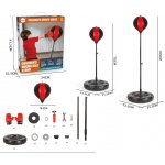 Mamido Dětský boxovací set rukavice a boxovací hruška 78 - 105 cm – Zboží Živě