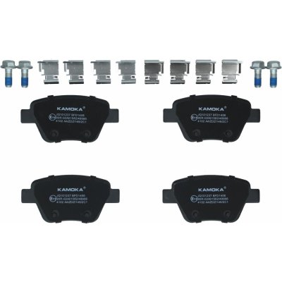 Sada brzdových destiček, vždy 4 kusy v sadě KAMOKA JQ101237 – Sleviste.cz
