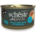 Schesir Cat After Dark Wholefood kuře/vejce 80 g – Hledejceny.cz