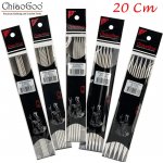 ChiaoGoo nerezové ponožkové jehlice 20 cm, 2.5mm – Hledejceny.cz