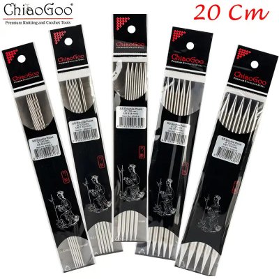 ChiaoGoo nerezové ponožkové jehlice 20 cm, 2.5mm – Hledejceny.cz