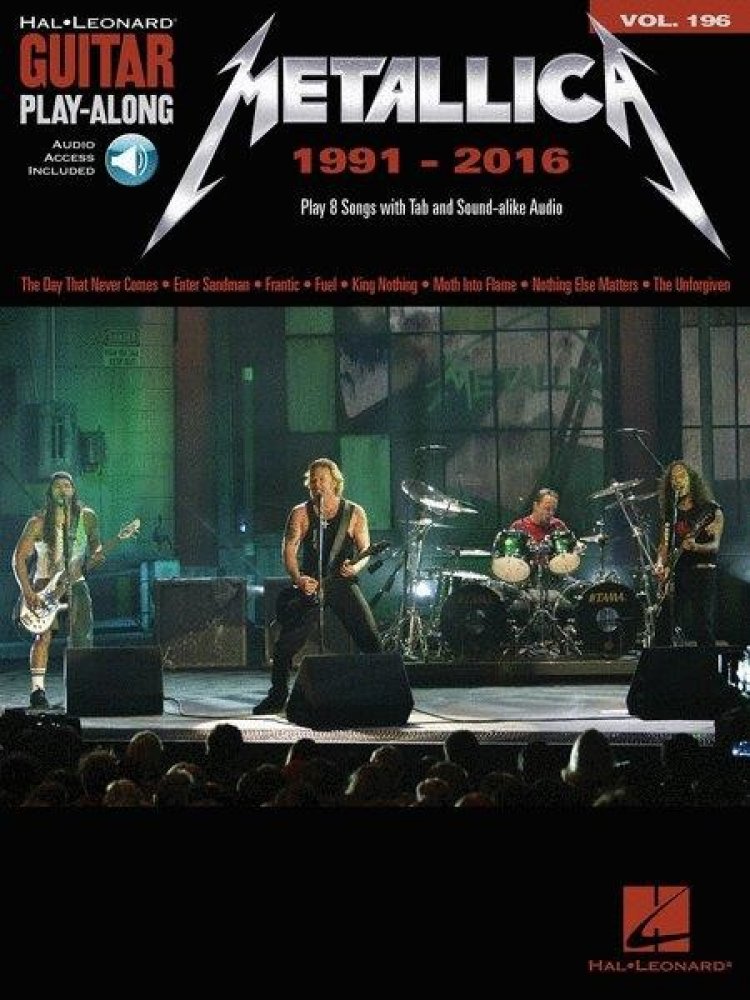 Guitar Play-Along 196: Metallica 1991-2016 (noty, tabulatury na kytaru)  (+online audio) | Srovnanicen.cz