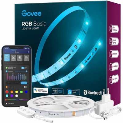 Govee WiFi RGB Smart LED strip 5m H615A3A1 – Zboží Mobilmania