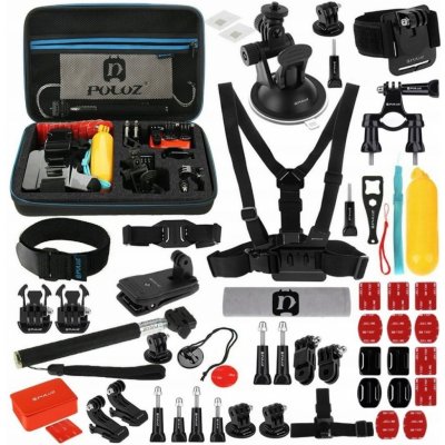 Puluz 53 in 1 Accessories Ultimate Combo Kits for sports cameras PKT09 – Zboží Živě