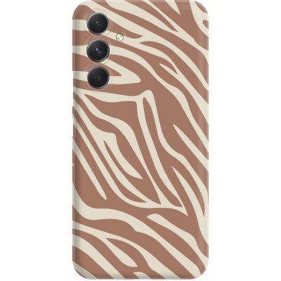 Matný kryt do Samsung Galaxy A54 5G Zebra Mocha Mousse beż – Hledejceny.cz