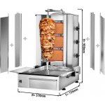 G.Gastro D11886459 Gyros gril – Zboží Mobilmania