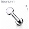 Piercing Šperky4U piercing do brady labreta titan TIT1097-1208-04