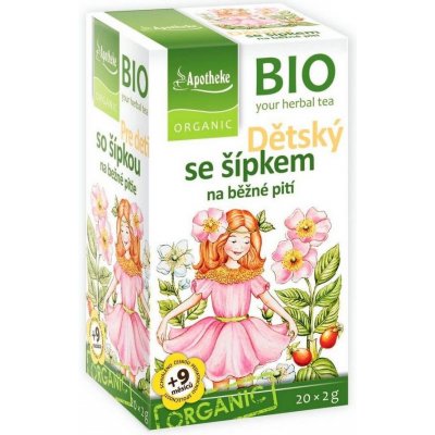 Apotheke BIO Šípkový na běžné pití 20 x 2 g – Zboží Mobilmania