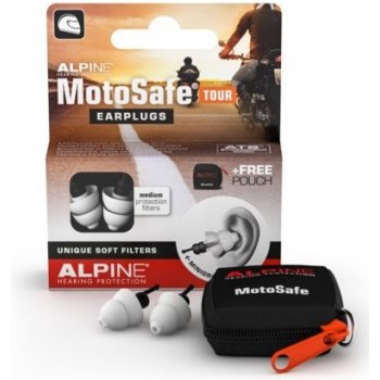 Alpine MotoSafe Tour špunty do uší - 1 pár