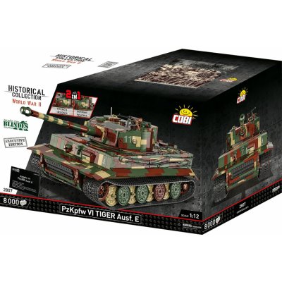 COBI 2807 WWII Německý tank PzKpfw VI TIGER Ausf. E 1:12 – Zboží Dáma