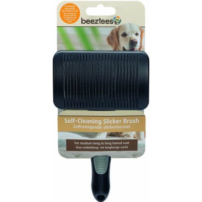 Beeztees Samočistící kartáč pro psy velký 19 x 10,5 x 5 cm – Zboží Dáma