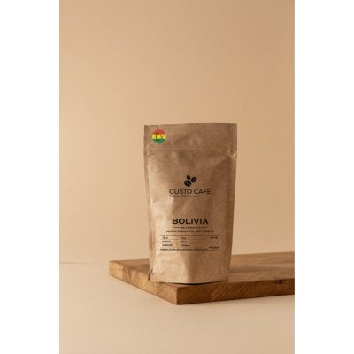 Rodinná pražírna Gusto Café Bolivia Altura EP zrnková 80 g – Hledejceny.cz
