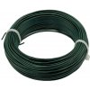 Vázací drát poplastovaný (PVC) ZELENÝ 1,4/2,0 mm, délka 50 m