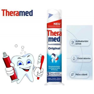 Theramed v dávkovači Original s antibakteriálním účinkem 100 ml – Hledejceny.cz