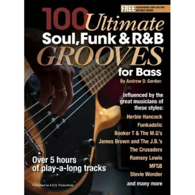 100 ultimate soul, funk and r&b grooves noty na baskytaru +audio – Hledejceny.cz