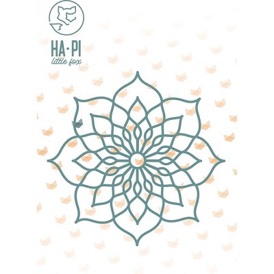 HA.PI Little Fox vyřezávací šablony BOHO SPIRIT Large Rosette – Hledejceny.cz
