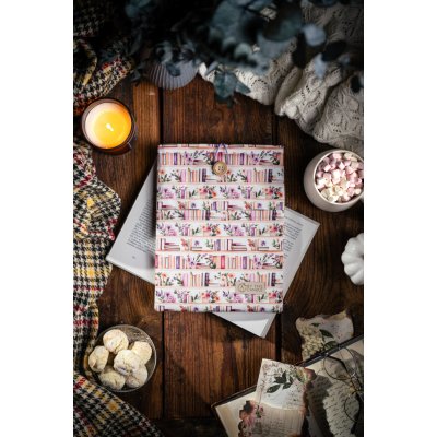 Látkový obal na knihy booksleeve Knihovna světlá – Zboží Dáma
