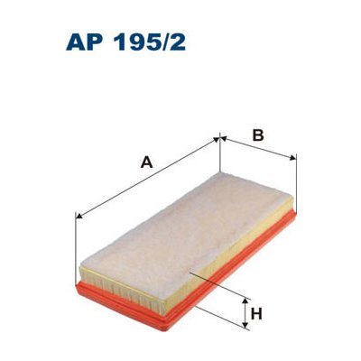 Vzduchový filtr FILTRON AP 195/2 – Hledejceny.cz