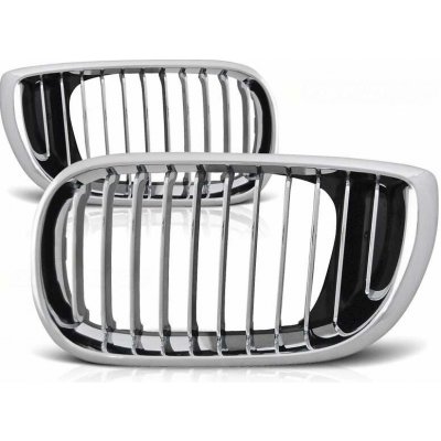 Přední maska, ledvinky BMW E46 sedan, combi, 2001-2005, chrom | Zboží Auto