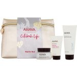 Ahava Celebrate Life Time to Hydrate hydratační denní krém 50 ml + Time to Clear čisticí bahenní maska 100 ml + Deadsea Water minerální krém na ruce 40 ml dárková sada – Zbozi.Blesk.cz