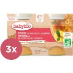 Babybio Mirabelky jablko 2 x 130 g – Zboží Dáma