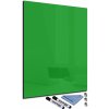 Tabule Glasdekor Magnetická skleněná tabule 120 x 90 cm světle zelená