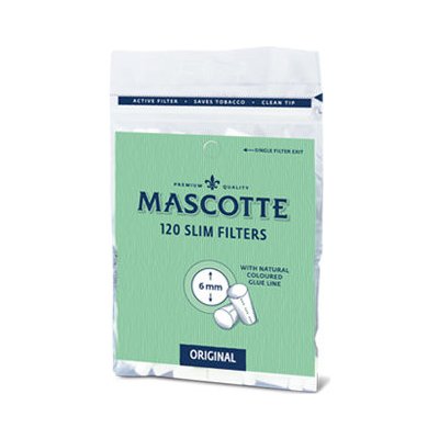 Mascotte cigaretový filtr slim 120 ks – Zboží Dáma