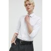 Pánská Košile Hugo bavlněná košile slim s klasickým límcem 50479394 bílá