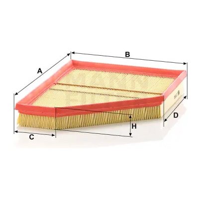 MANN FILTER Vzduchový filtr C 3090/1 – Hledejceny.cz