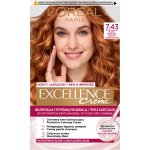 L'Oréal Excellence 7,43 blond měděná zlatá – Zboží Dáma