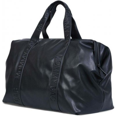 Childhome taška Mommy Bag Signature Vegan Leather Black – Sleviste.cz