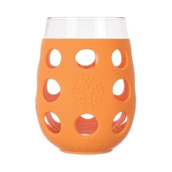 Lifefactory sklenice 500ml orange 2ks