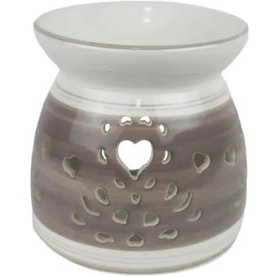 Morex aroma lampa s dekorem Srdíček šedá 11,4 cm – Zboží Dáma