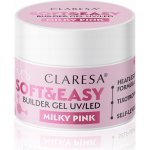 Claresa stavební gel na nehty MILKY PINK 45 g – Sleviste.cz