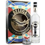 Beluga Noble Rocks 40% 1 l (dárkové balení 1 sklenice) – Zboží Dáma