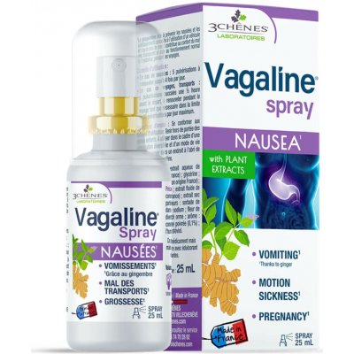 LES 3CHENES Vagaline NAUSEA ústní sprej 25 ml – Hledejceny.cz