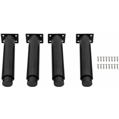 Enjoyshopping 18-32 cm kovové nábytkové nožičky nastavitelné černé 100 kg – Zboží Mobilmania