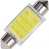 Autožárovka Rabel 36 mm COB smd C3W C5W C10W SV8,5 bílá