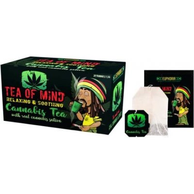 Euphoria Konopný čaj Tea of Mind 20 x 1,5 g