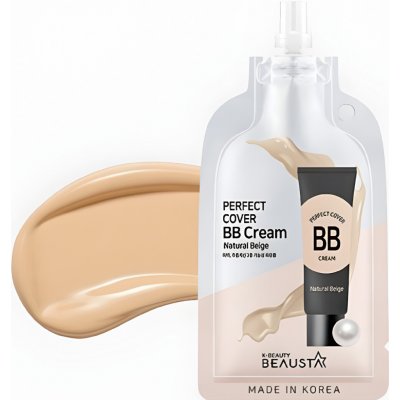 Beausta Perfect Natural BB Cream 23 Natural Beige matující BB krém 10 ml – Zboží Dáma