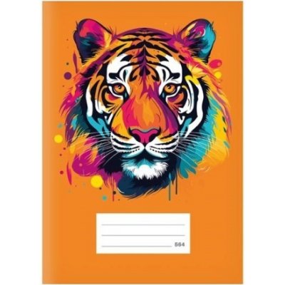 MFP Školní sešit 564 Tygr A5 linkovaný – Zboží Dáma