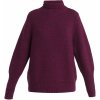 Dámský svetr a pulovr Icebreaker Wmns Seevista Funnel Neck Sweater, Nightshade