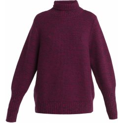 Icebreaker Wmns Seevista Funnel Neck Sweater, Nightshade