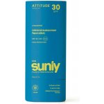 ATTITUDE Dětská 100% minerální ochranná tyčinka na obličej a rty SPF30 bez vůně 20 g – Zboží Dáma