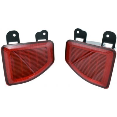 Sada LED mlhových světel, Zadní, Červená, Jeep Wrangler JL | Zboží Auto
