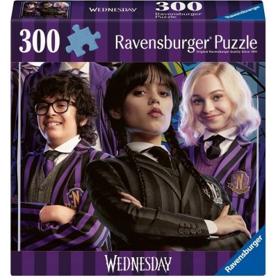 RAVENSBURGER Wednesday Vyvrhelové jsou v kurzu 300 dílků – Zboží Mobilmania